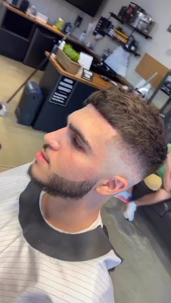 Clean fade and beard